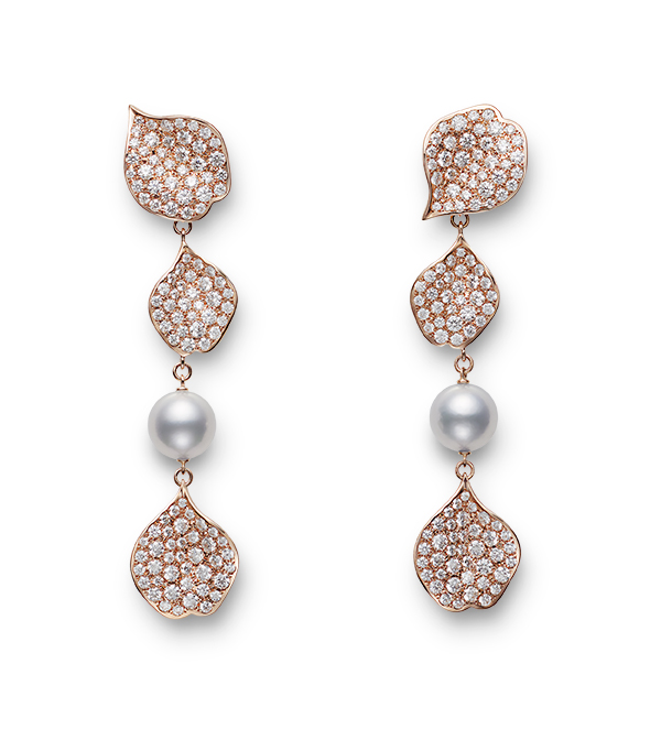 Mikimoto Les Pétales earrings