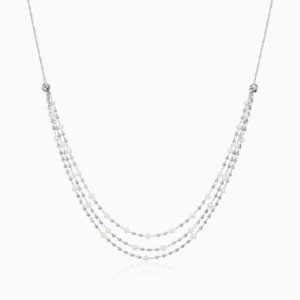 Platinum Born Debut Cascade Necklace