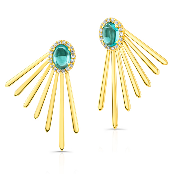Rahaminov tourmaline earrings Rahaminov tourmaline earrings