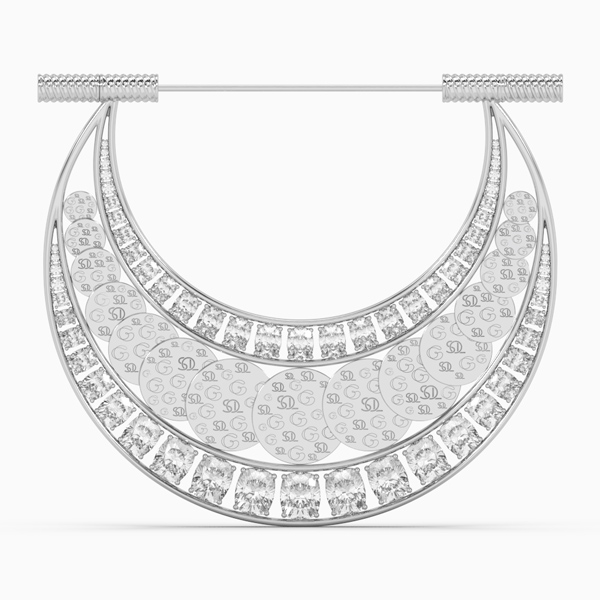 Solo for Diamonds Core brooch