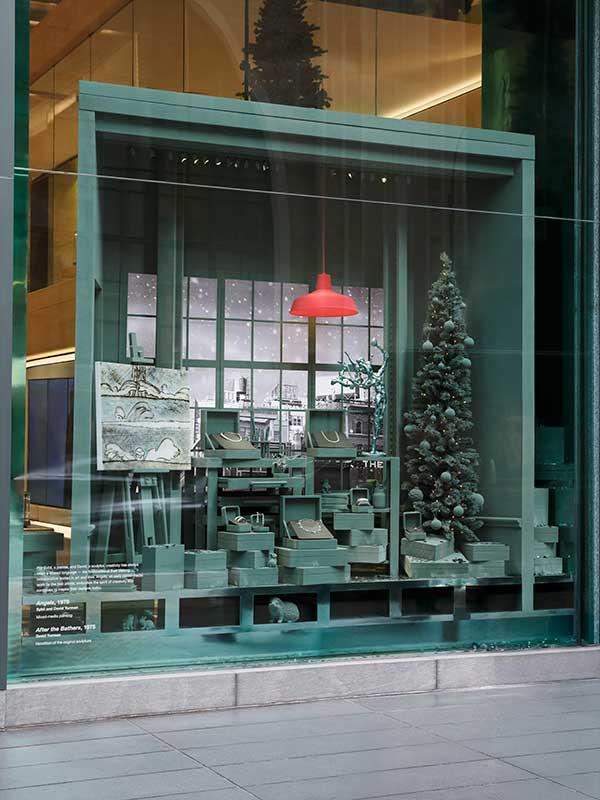 David Yurman holiday window