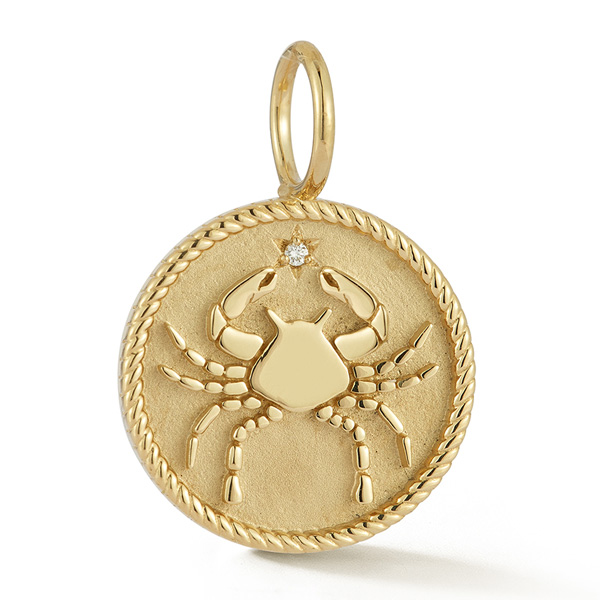 Garland Collection mini zodiac pendant Garland Collection mini zodiac pendant