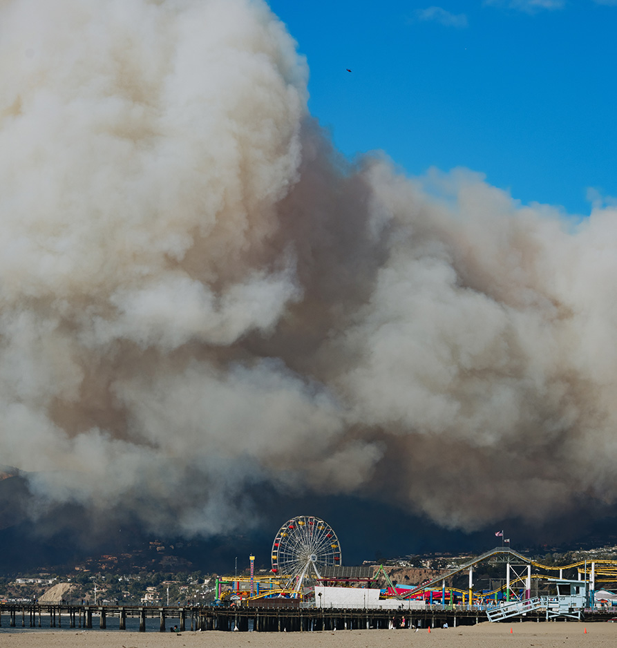 Getty Images Palisades fire
