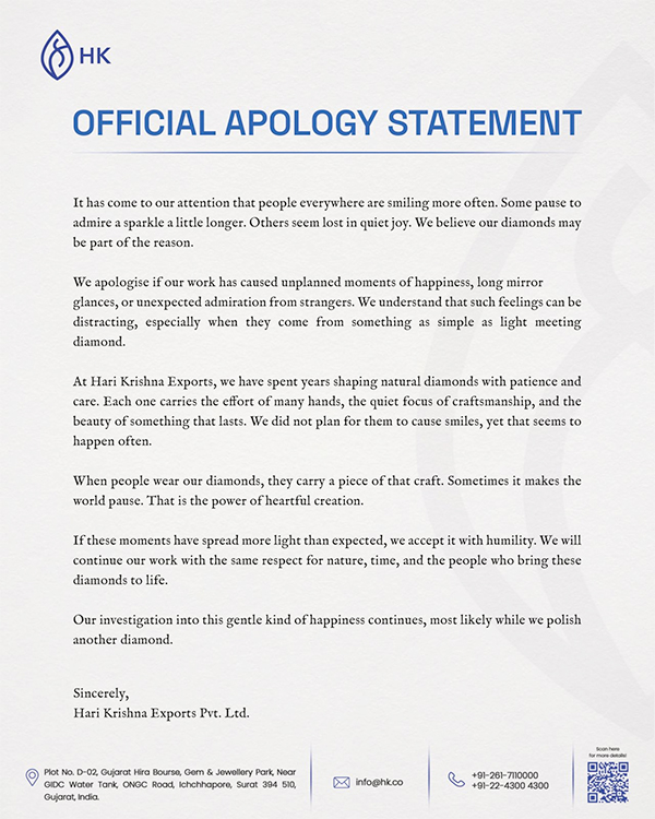 HK apology