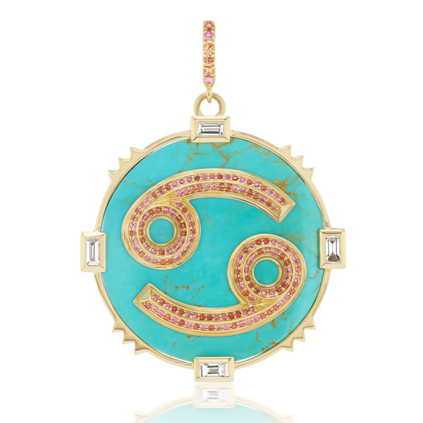 Harwell Godfrey Cancer pendant Harwell Godfrey Cancer pendant