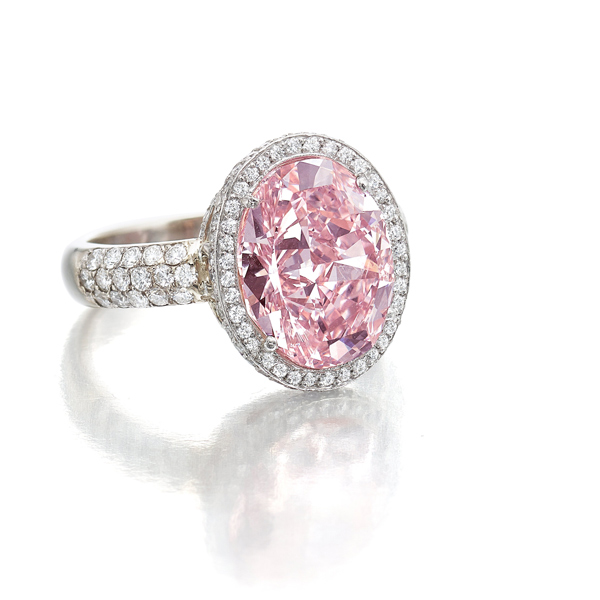 Heritage pink diamond ring