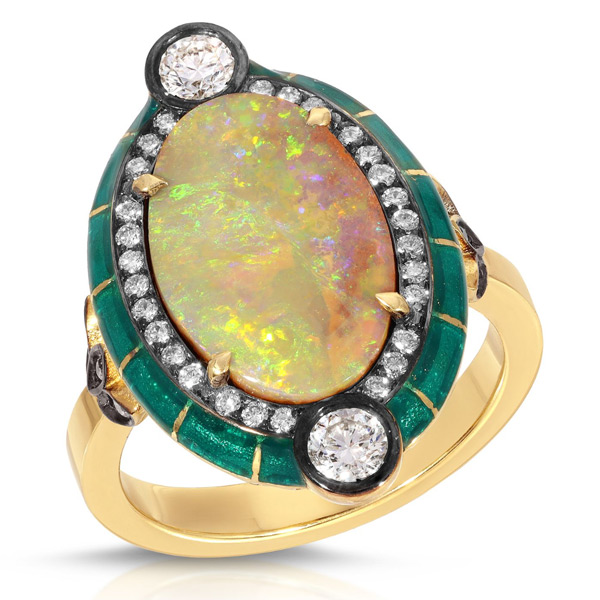 Lord Jewelry opal ring