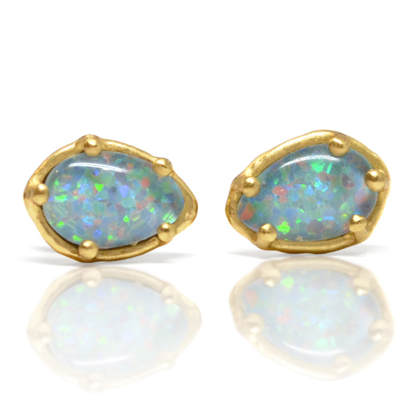 Mejia Jewelry opal earrings