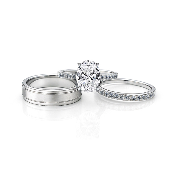 Ritani platinum rings