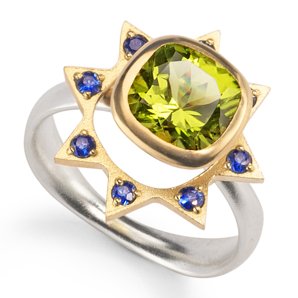 Romany Starrs Harlequin-Kinetic-Starburst-Ring