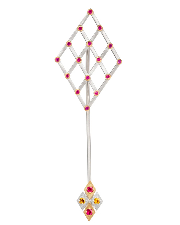 Romany Stars Harlequin-Brooch-£1,595.00