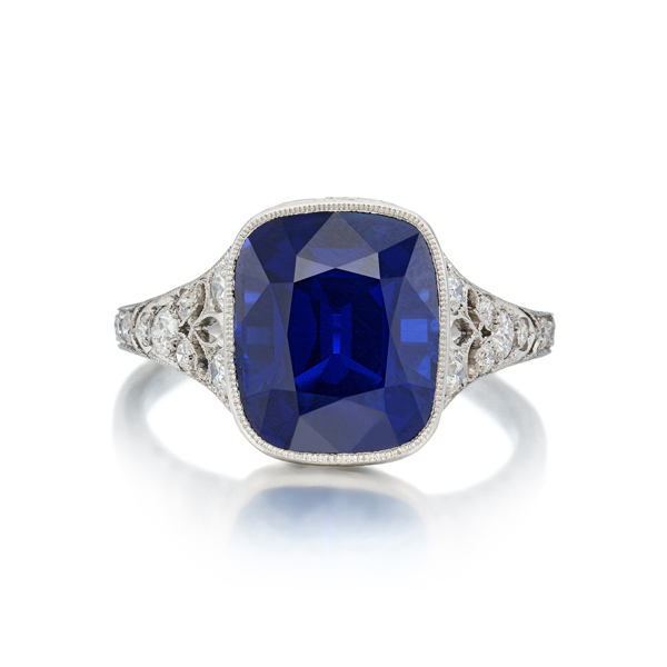 Tiffany sapphire ring