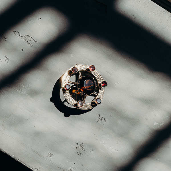 ætla Cairngorm Brooch ætla Cairngorm Brooch