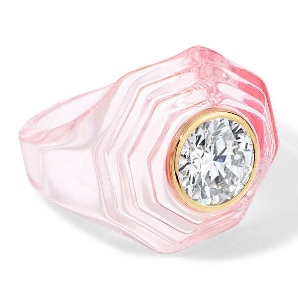 Alison Lou Prism ring side