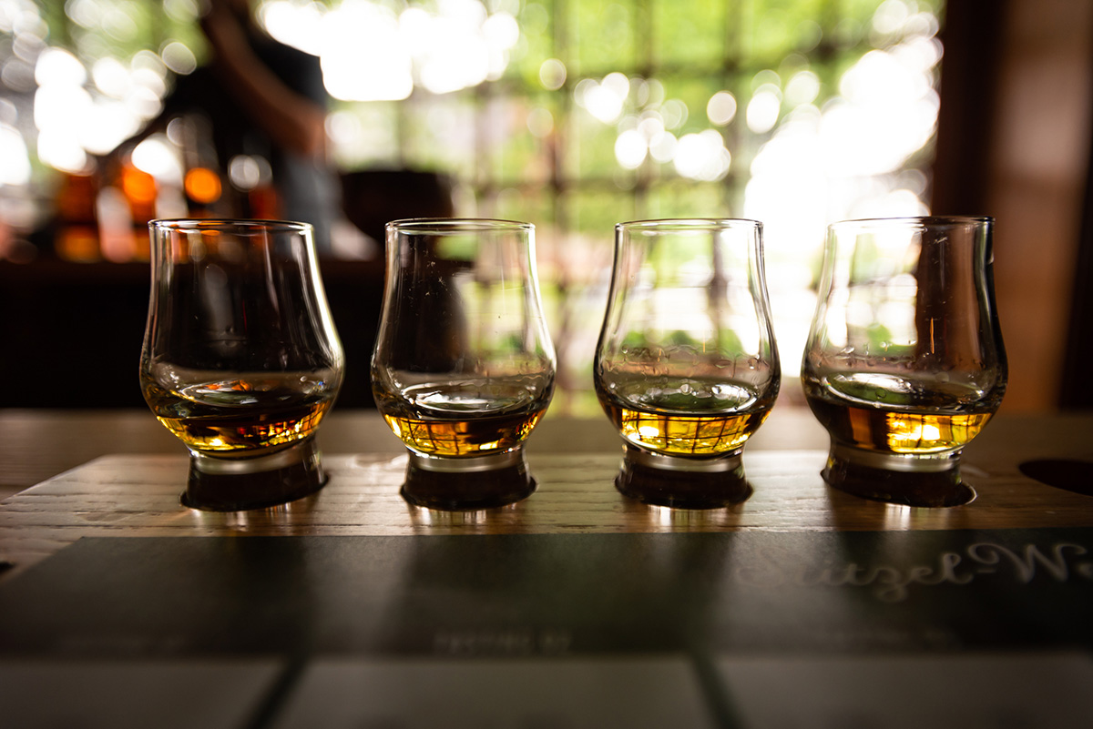 bourbon flight