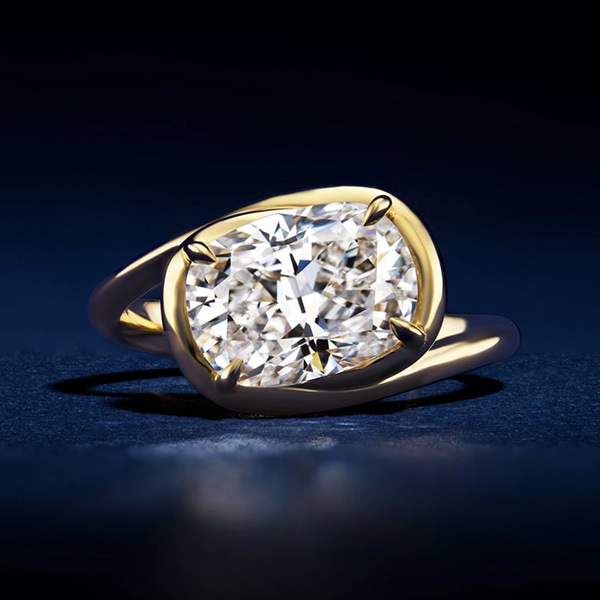 Frank Darling lab diamond ring