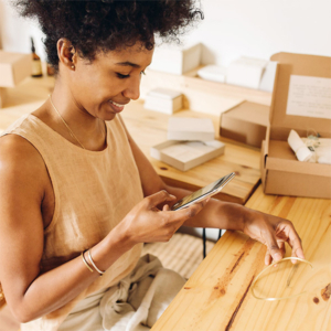 Jewelry Designer with phone