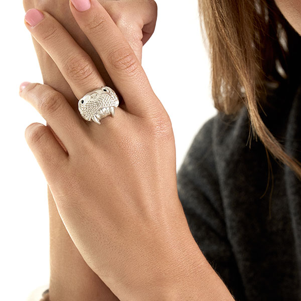 Roseate Cummings walrus ring