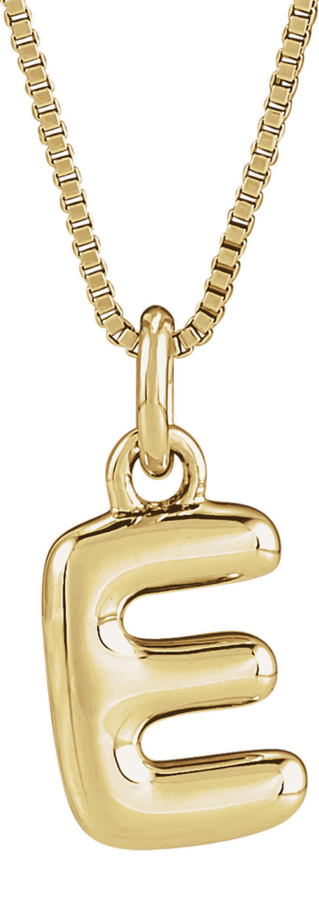 Stuller initial pendant Stuller initial pendant