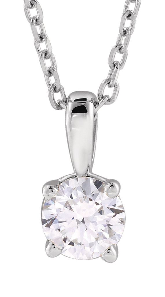 Stuller Classics lab-grown diamond pendant Stuller Classics lab-grown diamond pendant