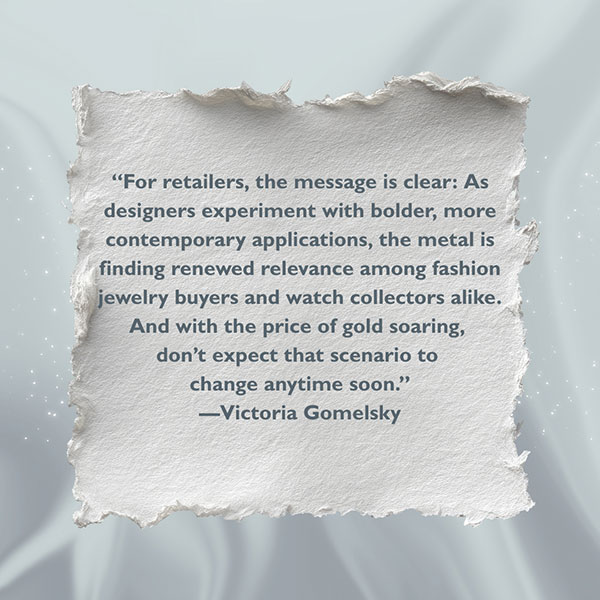 Victoria Gomelsky quote on platinum