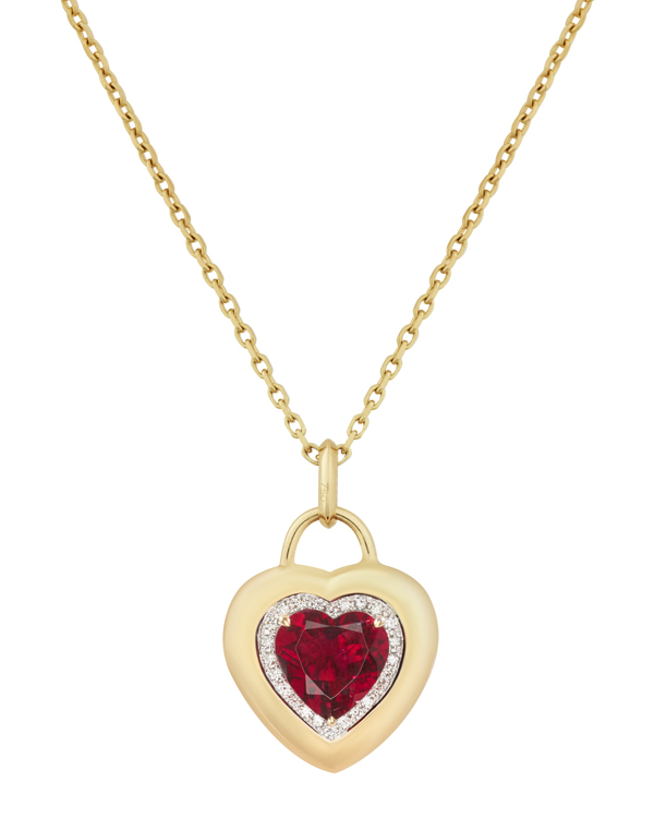 Asprey Padlock heart pendant Asprey Padlock heart pendant