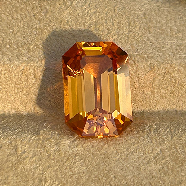 B&B Fine Gems mandarin garnet