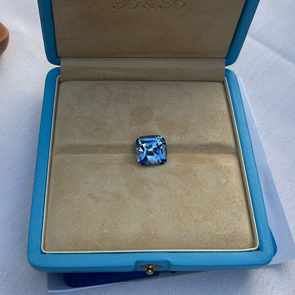 B&B Fine Gems blue sapphire