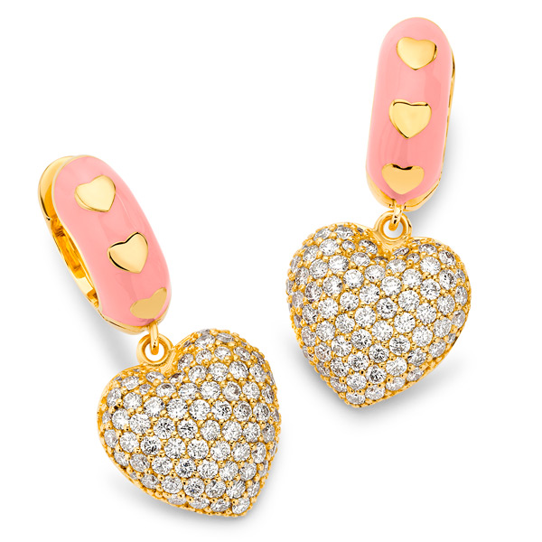 Buddha Mama heart earrings Buddha Mama heart earrings