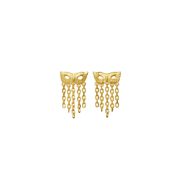 Celare earrings masks
