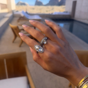 Duniya polki diamond rings