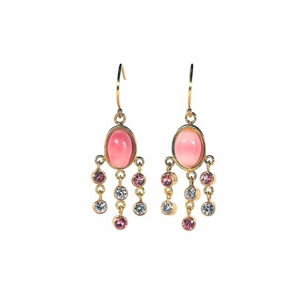 Jack Matluck conch pearl earrings