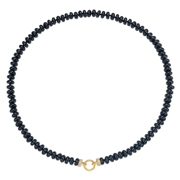 Lionheart onyx necklace