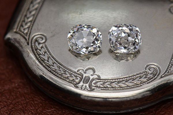 Perpetuum Jewels Antique Cushion Pair