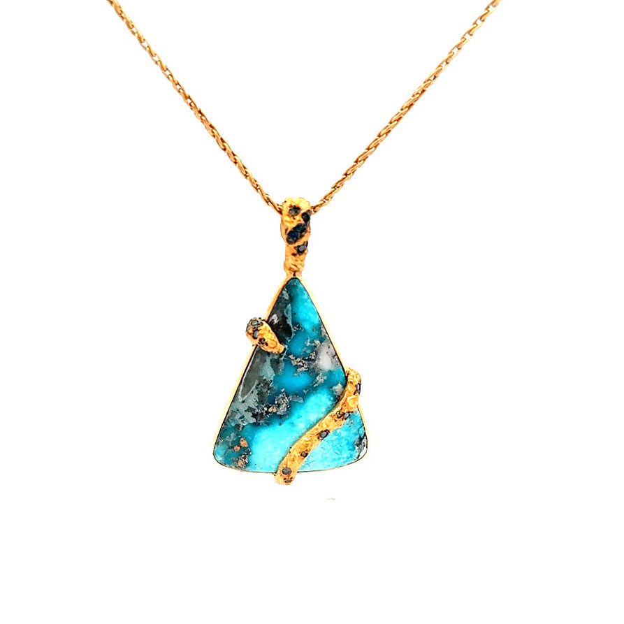 a Ocean turquoise necklace