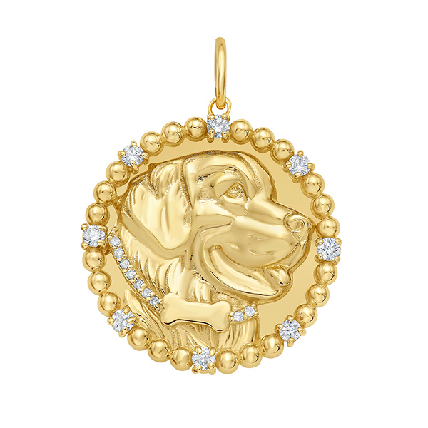 Lionheart retriever charm