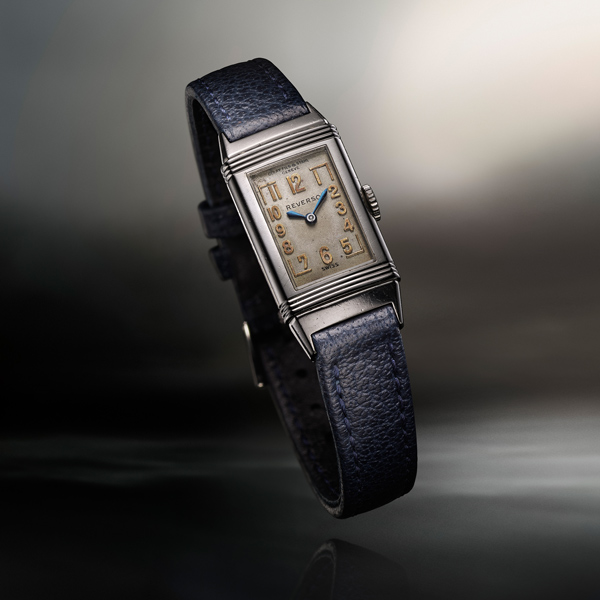 Reverso 1931 Dame Steel & Blue Strap