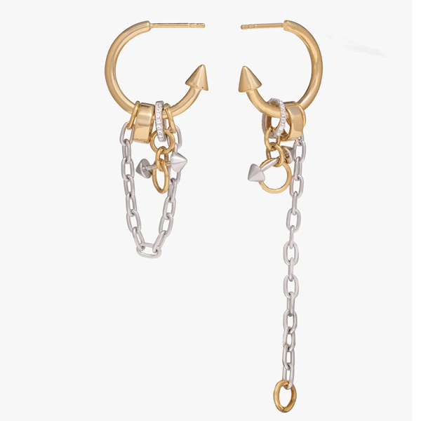 Awe Inspired Chain Mail earrings