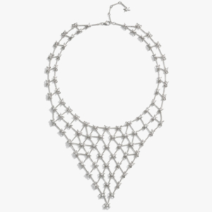 Awe Inspired Triple Moon bib necklace