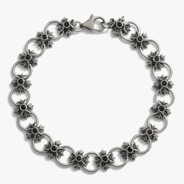 Awe Inspired cross link chain bracelet