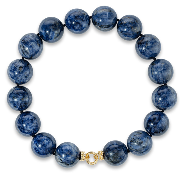 Beck sodalite bead necklace