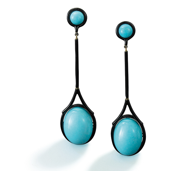 Belperron Vintage Pendant Earclips Belperron Vintage Pendant Earclips