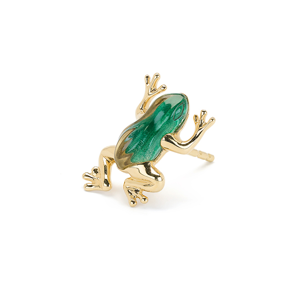 Bibi van der Velden frog ring