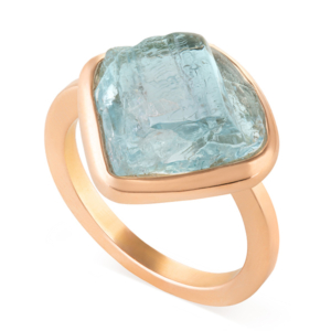 Clara Chehab Elemental Medium Ring Aquamarine