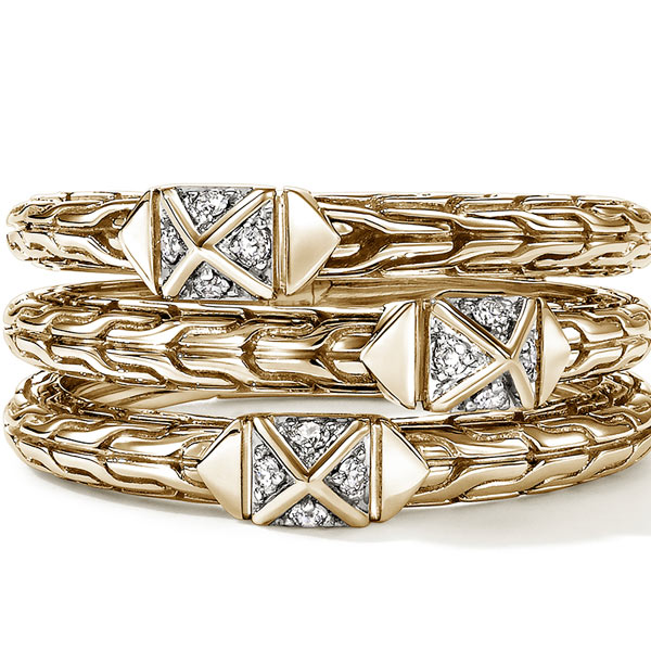 John Hardy triple row ring