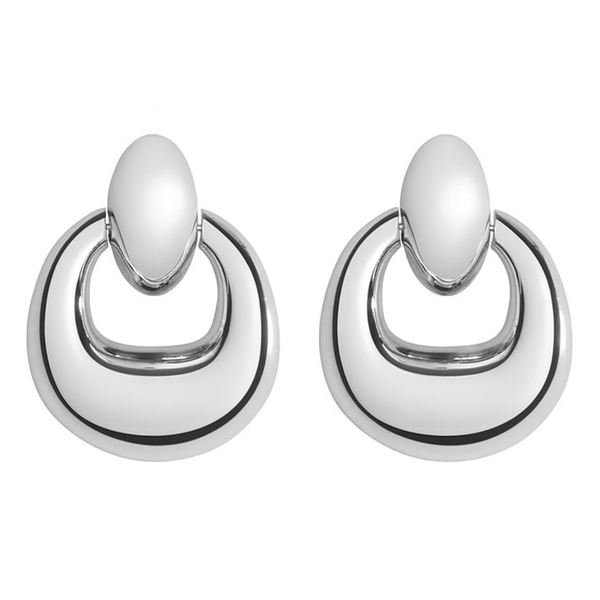 Martha Calvo door knocker earrings