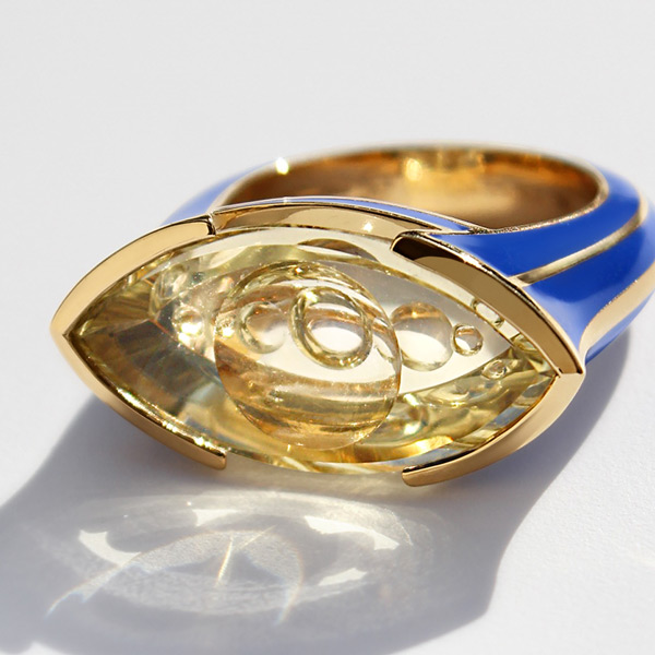 Britt’s Pick: Matilda Bardet’s Bubbly Quartz Ring