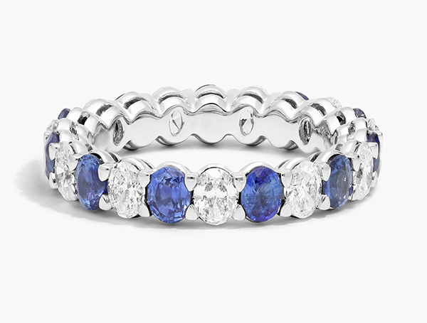 Sapphire Eternity Ring Blue Nile