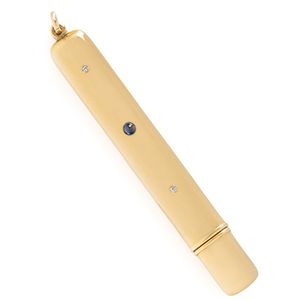 Astor gold pencil case