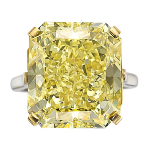 20.03-carat yellow diamond
